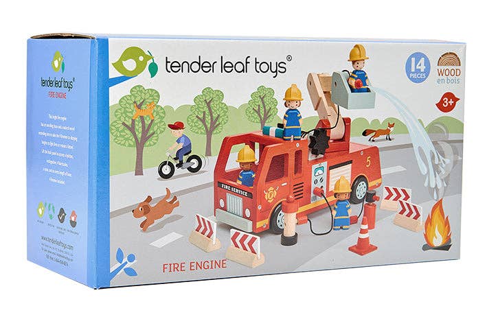 ThreadBear Tender Leaf Fire Engine