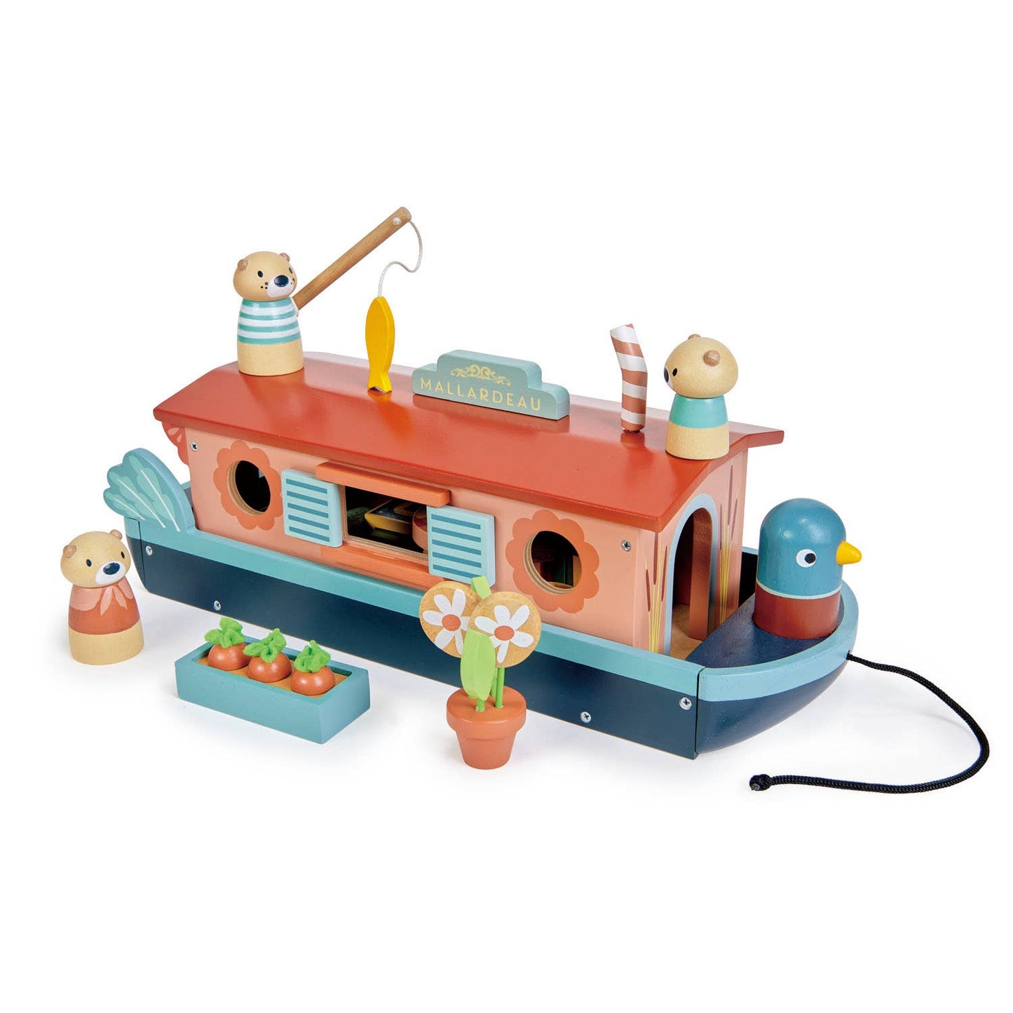 ThreadBear Tender Leaf Little Otter Canal Boat