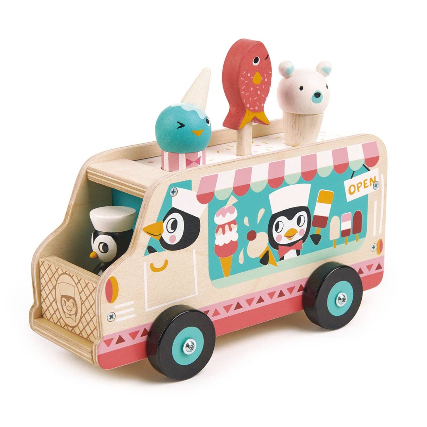 ThreadBear Tender Leaf Penguin's Gelato Van