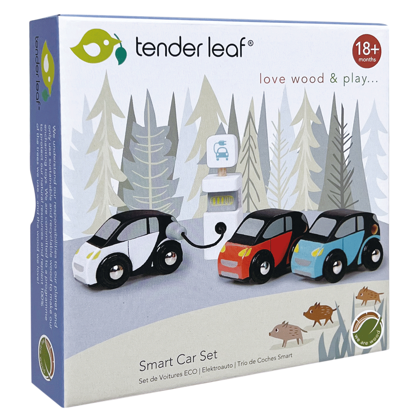 ThreadBear Tender Leaf Smart Car Set