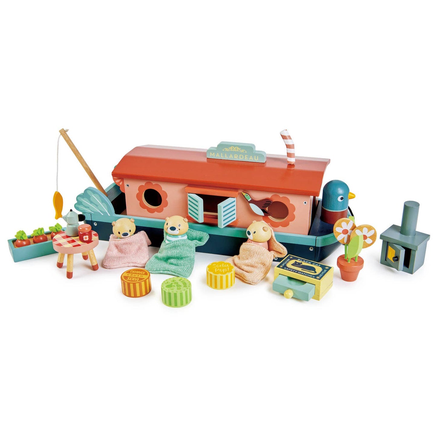 ThreadBear Tender Leaf Little Otter Canal Boat