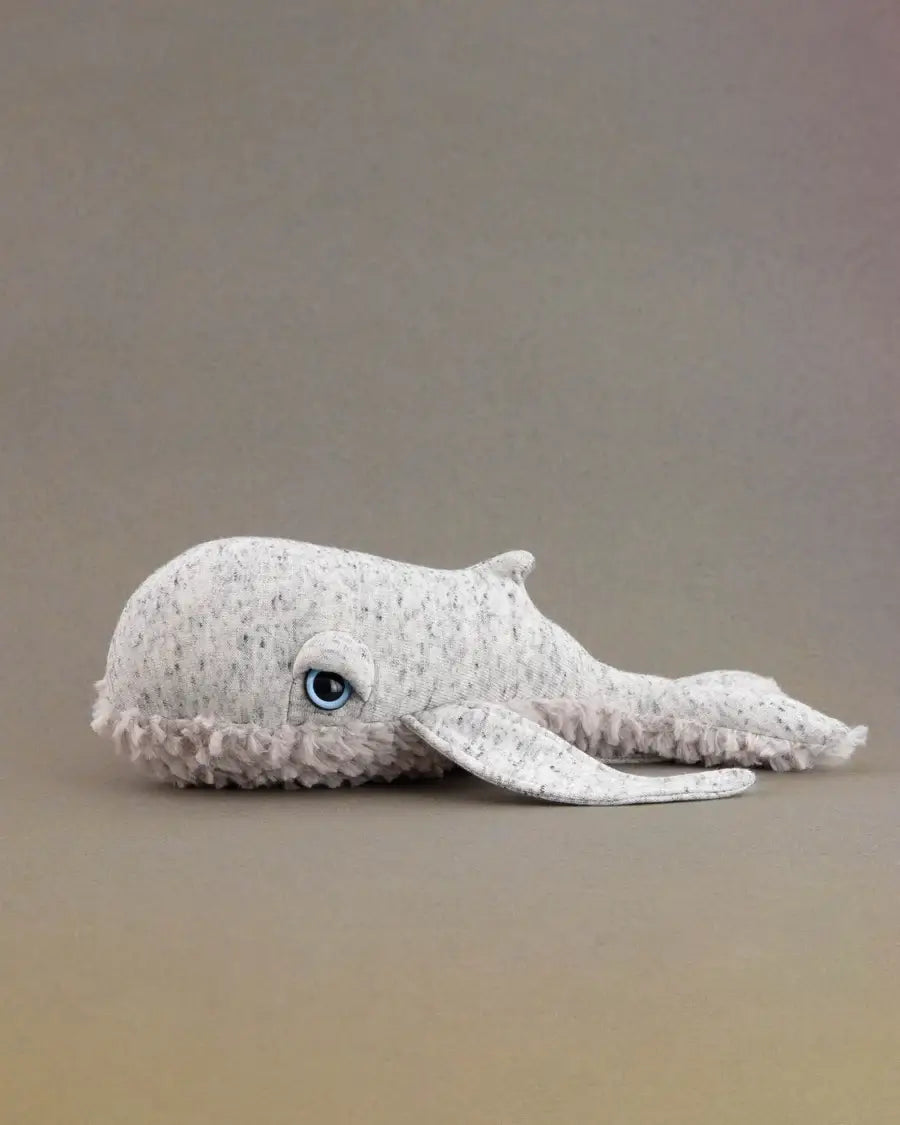 Big Stuffed Stuffed Animal  The Mini Whale Mini Original Fur