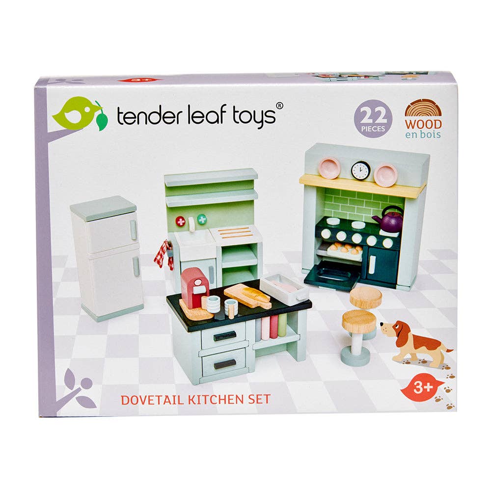 ThreadBear Tender Leaf Dolls House Kitchen Furniture