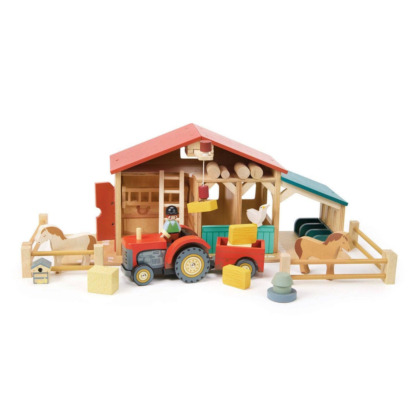 ThreadBear Tender Leaf Farmyard Tractor