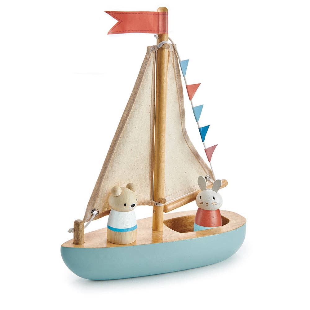 ThreadBear Tender Leaf Sailway Boat