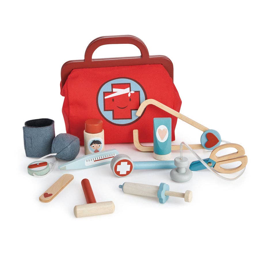 ThreadBear Tenderleaf Doctor's Bag Set