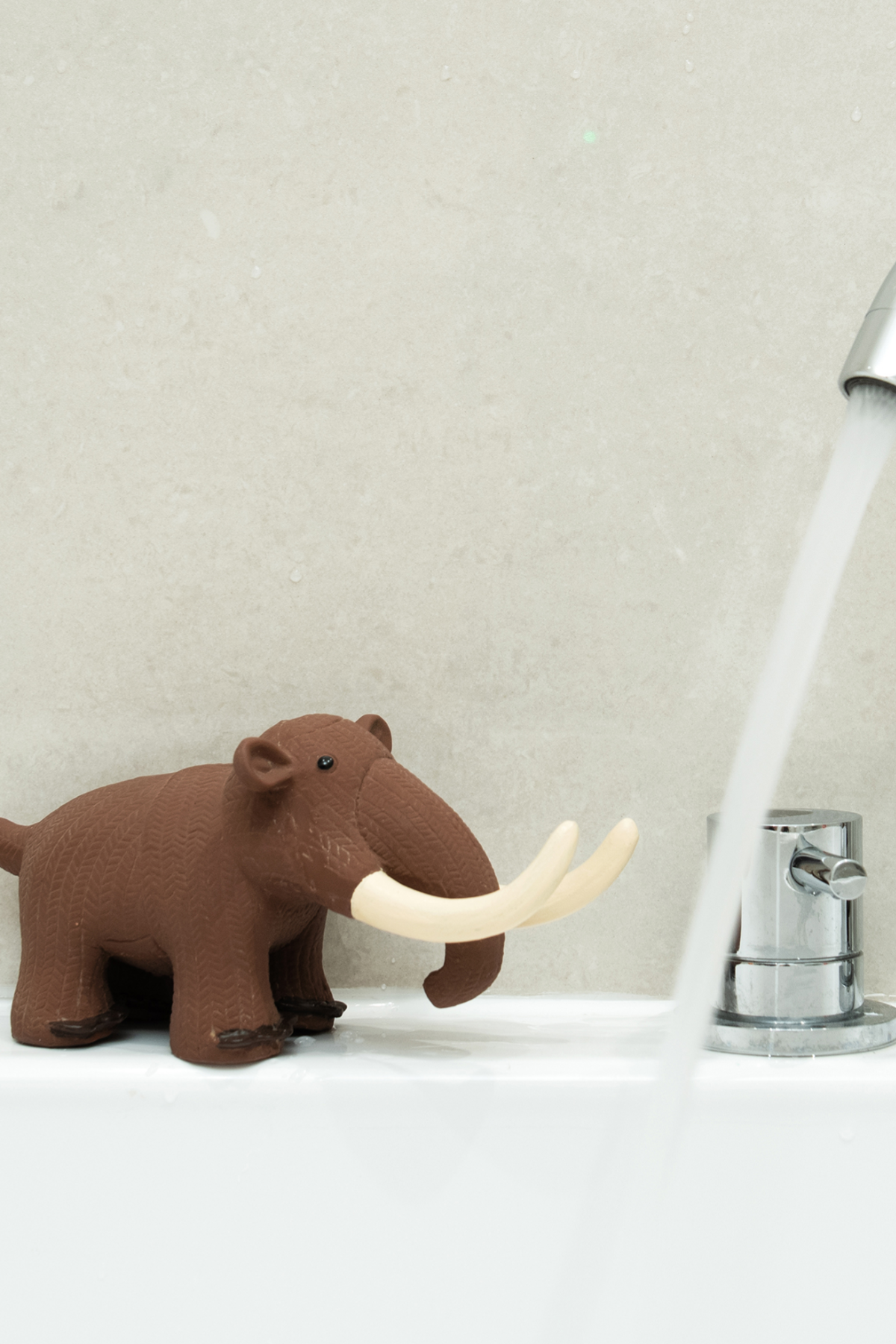 Best Years Natural Rubber Mammoth Toy, Bath Toy and Teether