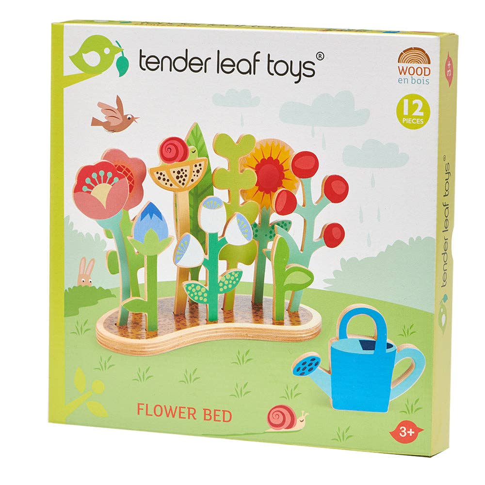 ThreadBear Tender Leaf Flower Bed