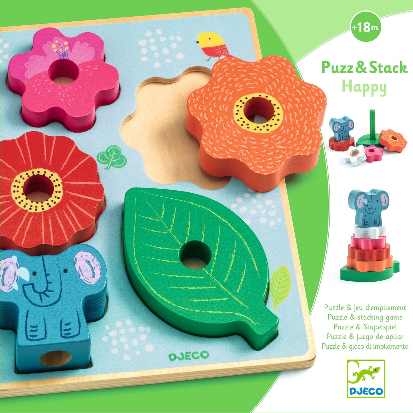 Djeco Puzz & Stack puzzle