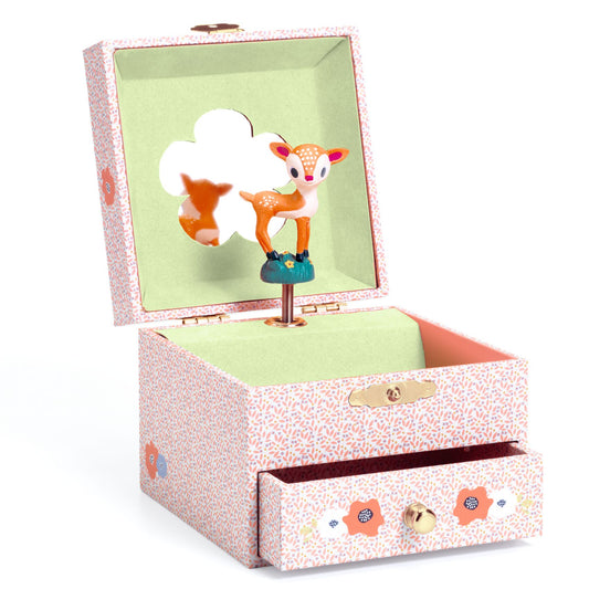 Djeco Wood Fawn Music Box