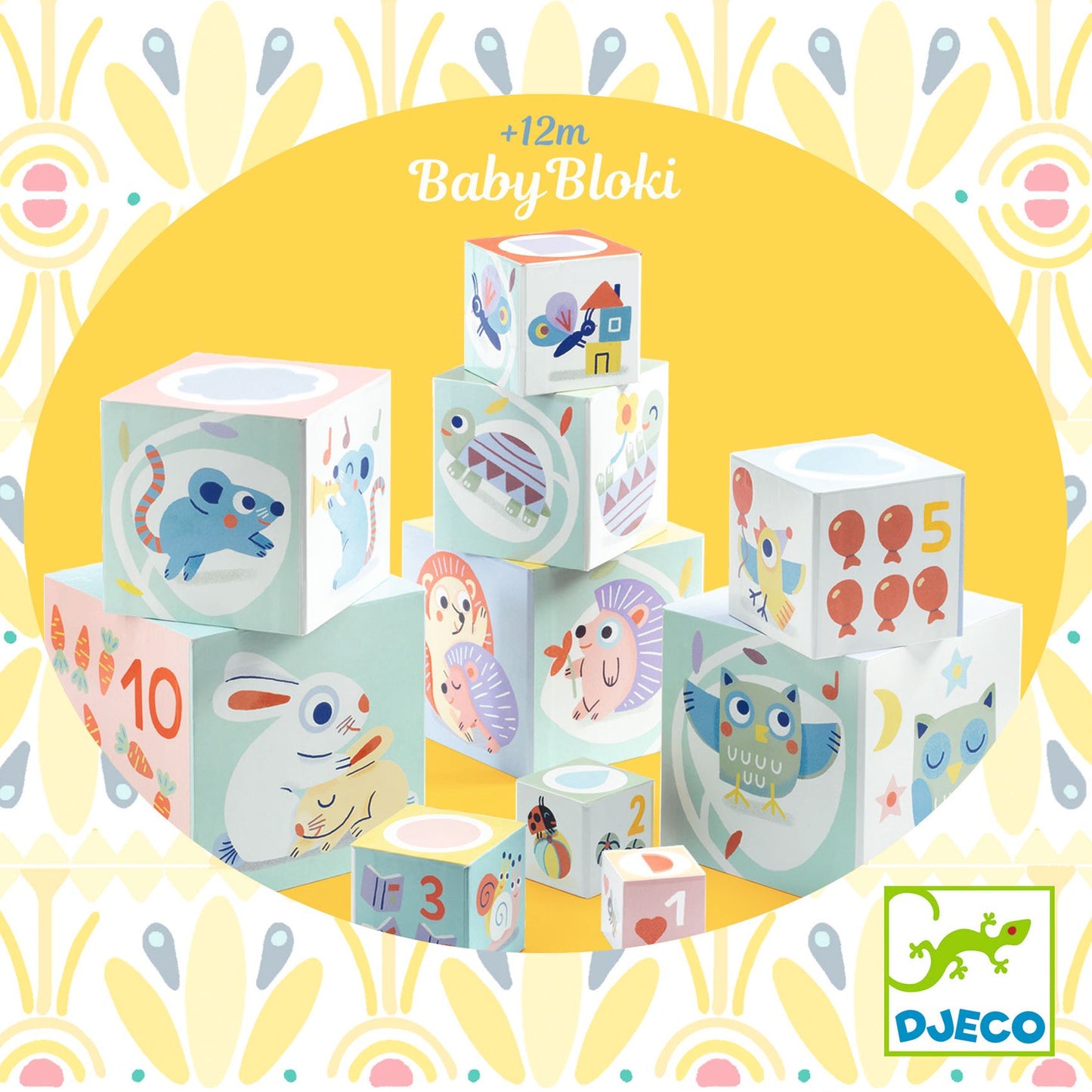 Djeco BabyBloki Stacking Blocks