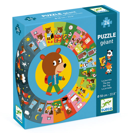 Djeco The Day giant puzzle