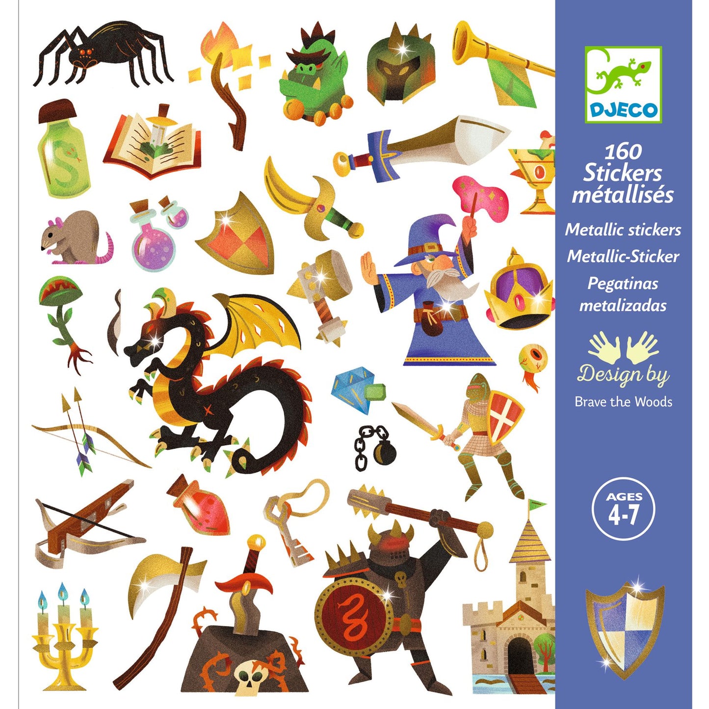 Djeco Medieval Stickers