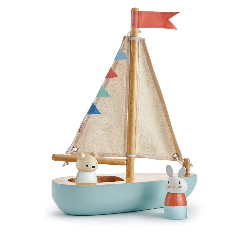 ThreadBear Tender Leaf Sailway Boat