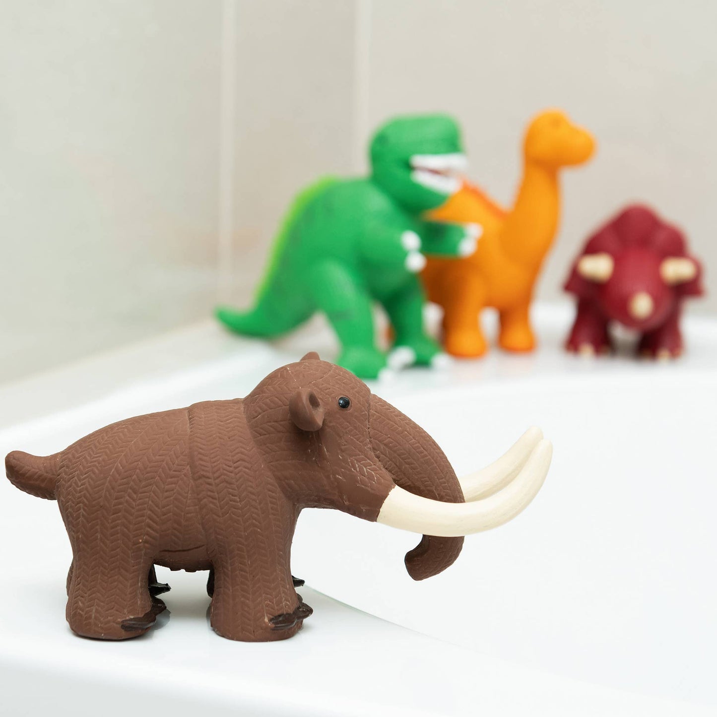 Best Years Natural Rubber Mammoth Toy, Bath Toy and Teether