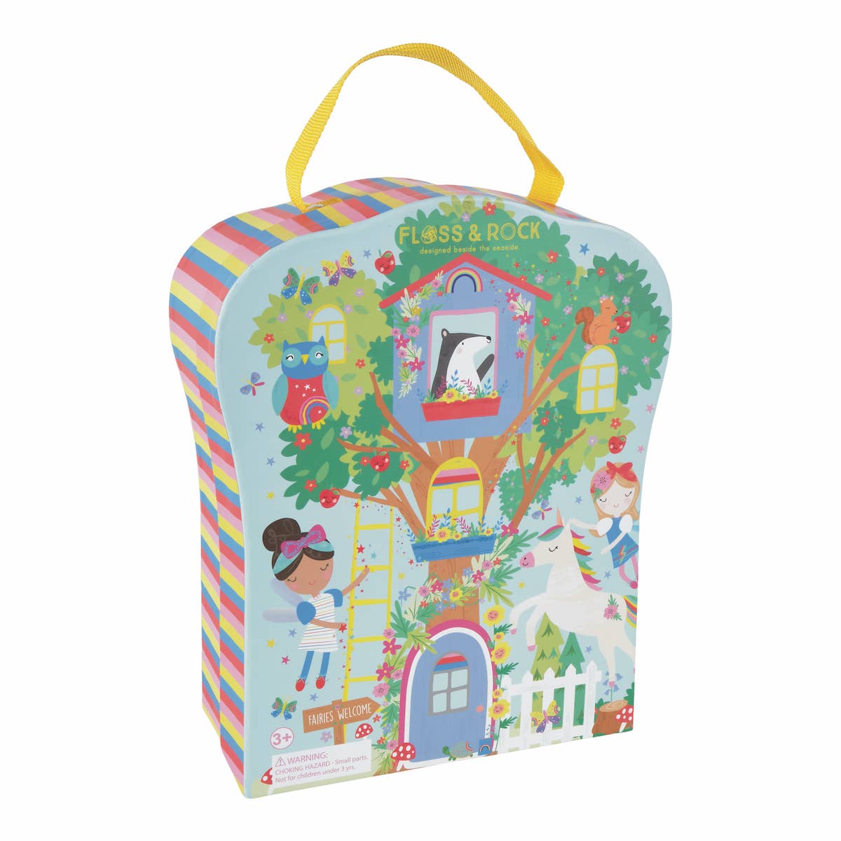 Floss and Rock Floss & Rock Play Box with Wooden Pieces - Rainbow Fairy