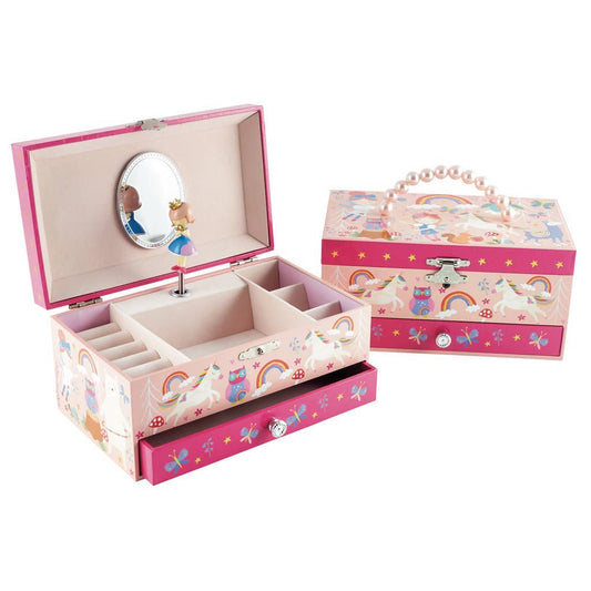 Floss and Rock Floss & Rock Rainbow Woodland jewelry Box - Music: Over the Rainbow)