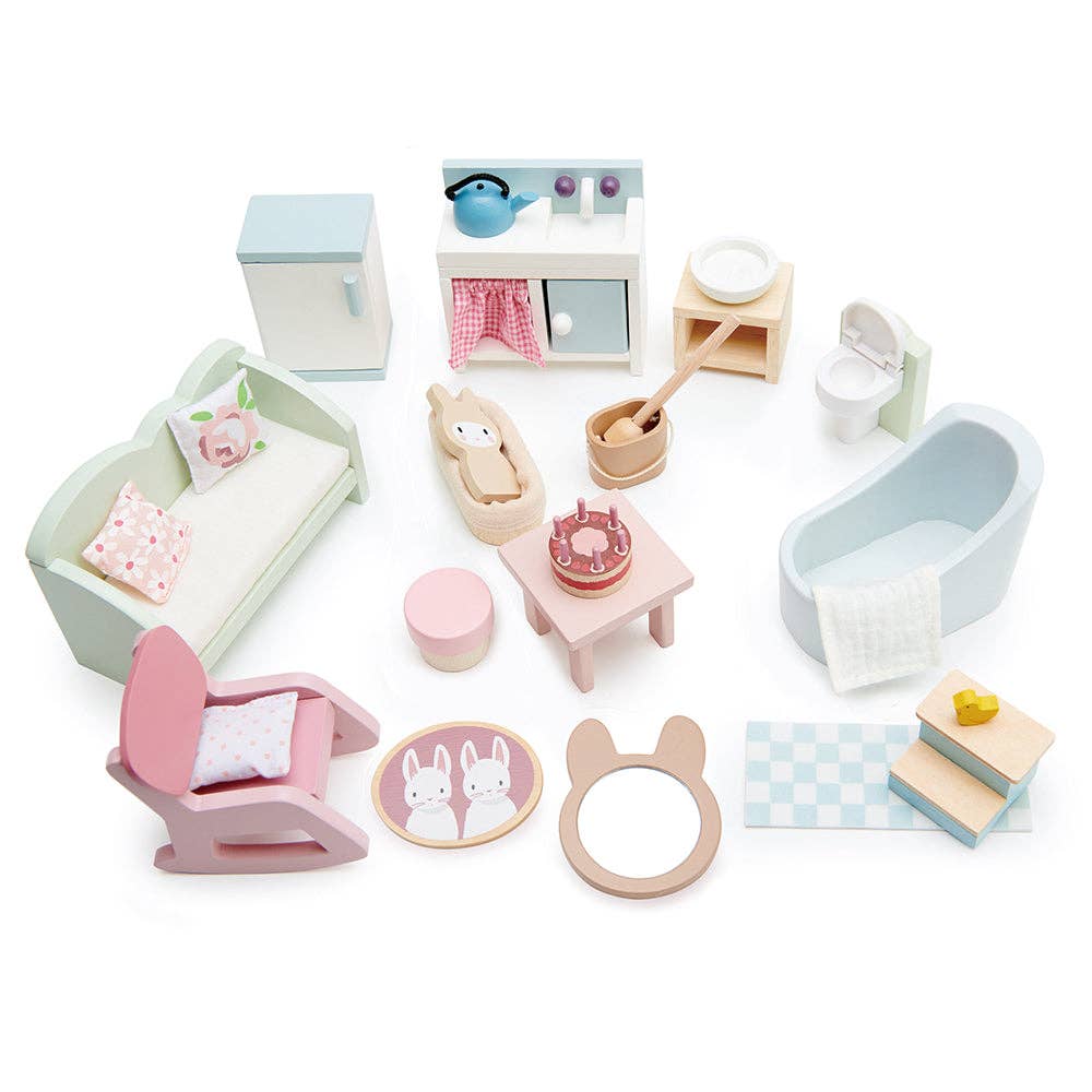 ThreadBear Tender Leaf Countryside Furniture Set