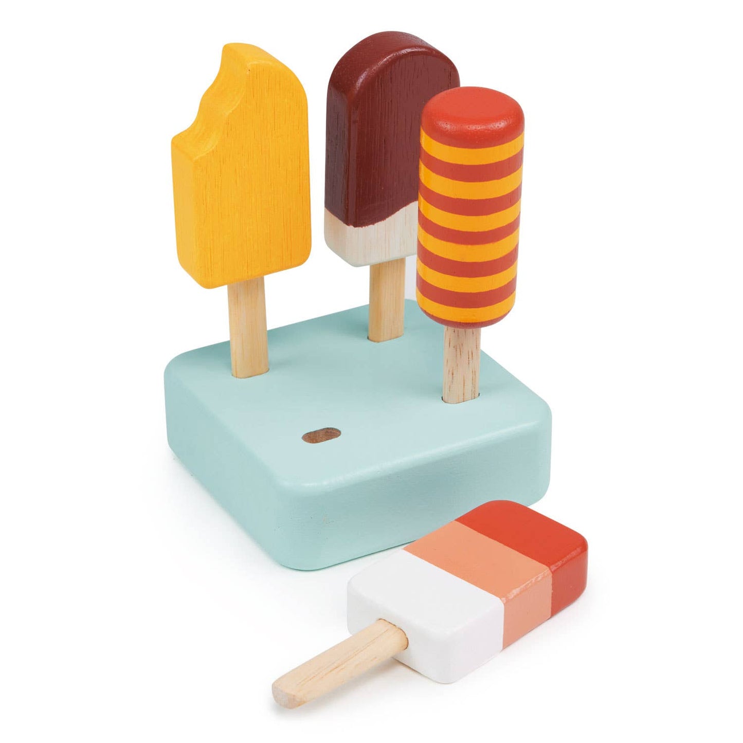 ThreadBear Tender Leaf Wooden Toy Sunny Ice Lolly Stand For Kids