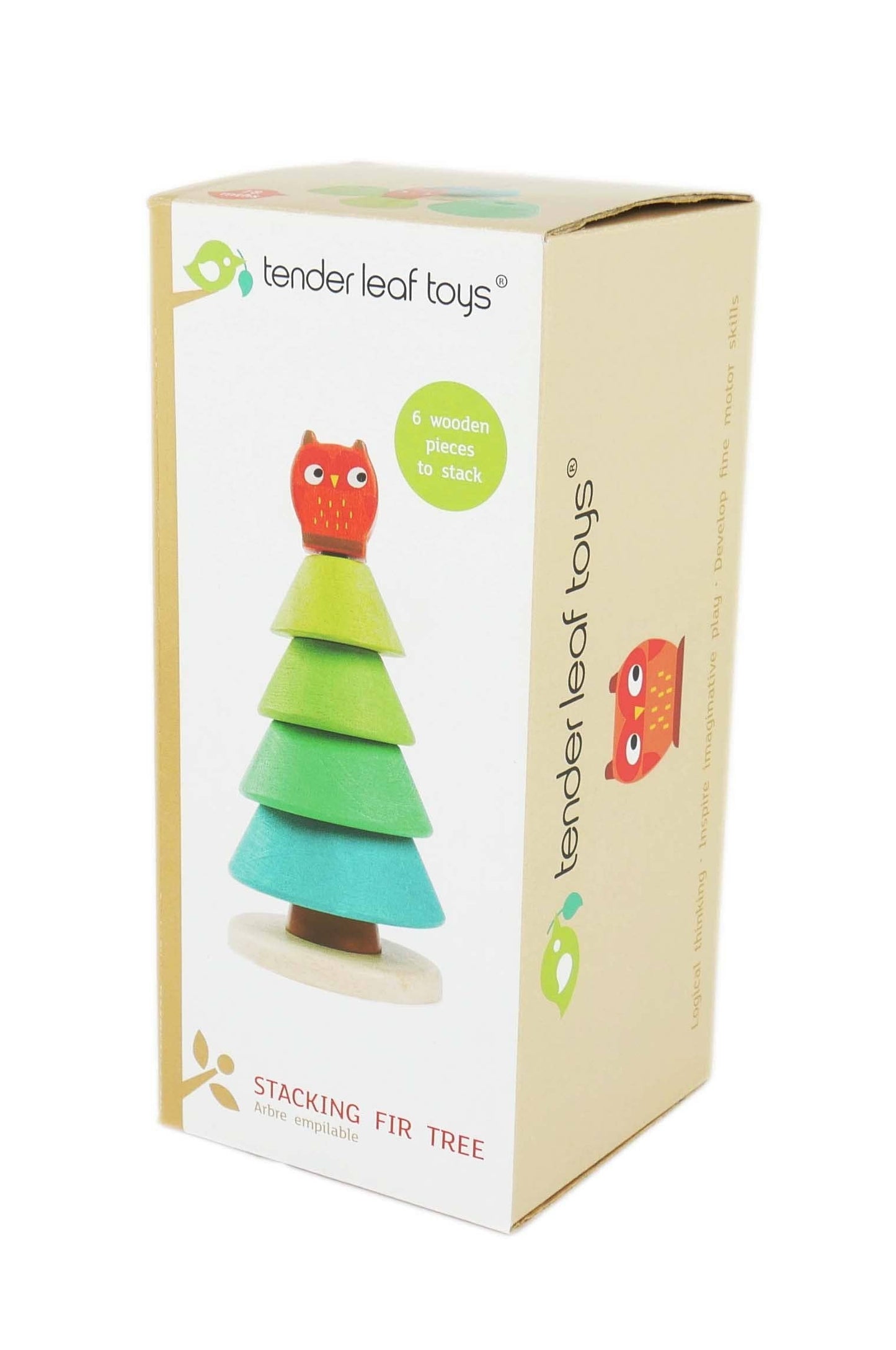 ThreadBear Tender Leaf Stacking Fir Tree