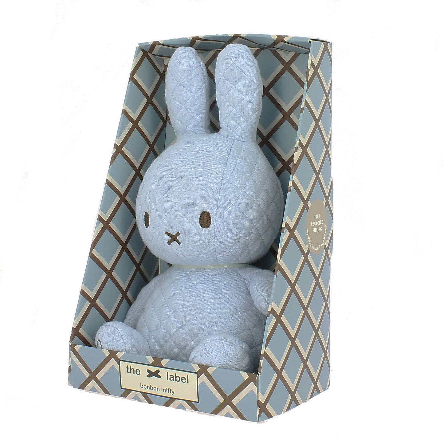 Miffy Quilted BonBon Blue in Giftbox