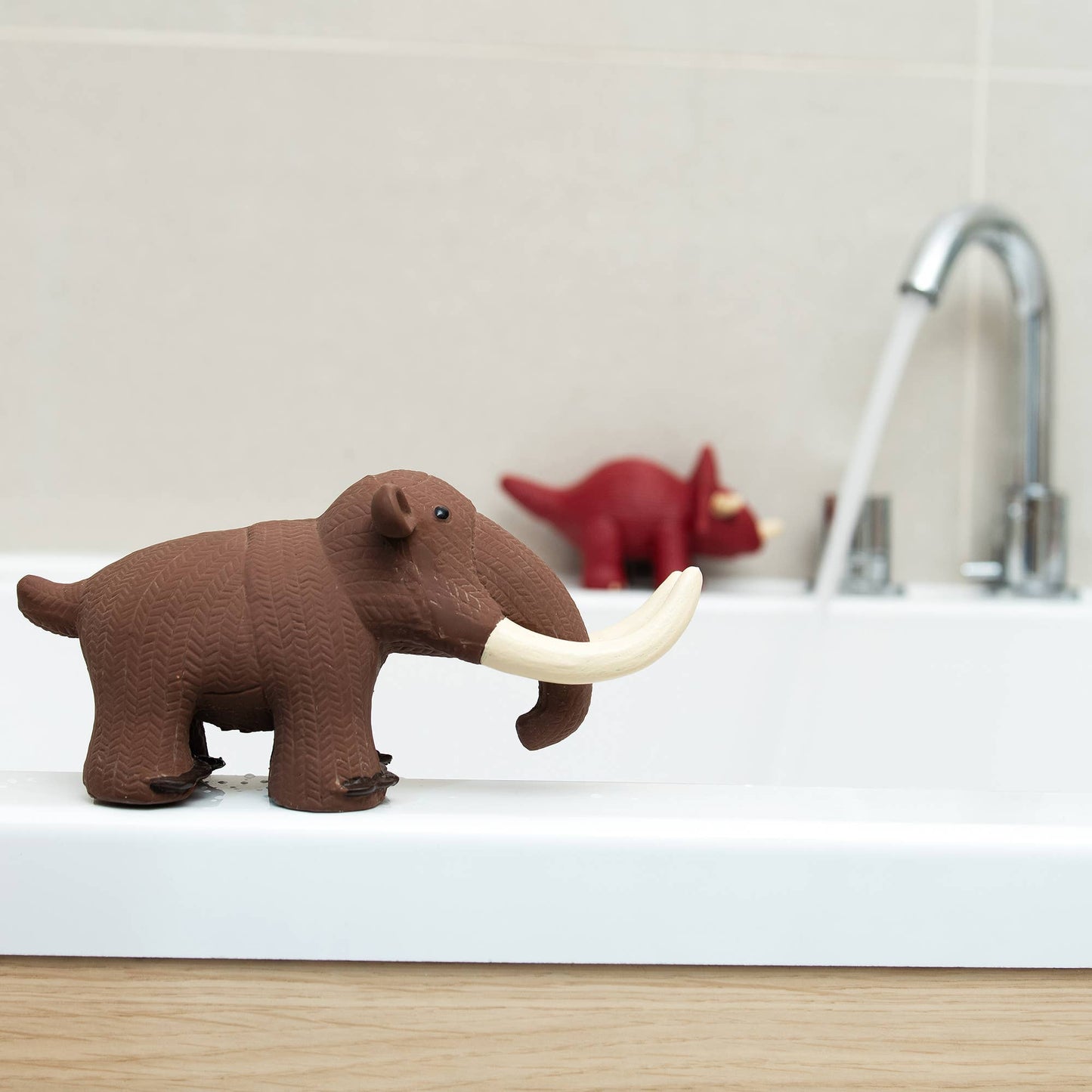 Best Years Natural Rubber Mammoth Toy, Bath Toy and Teether