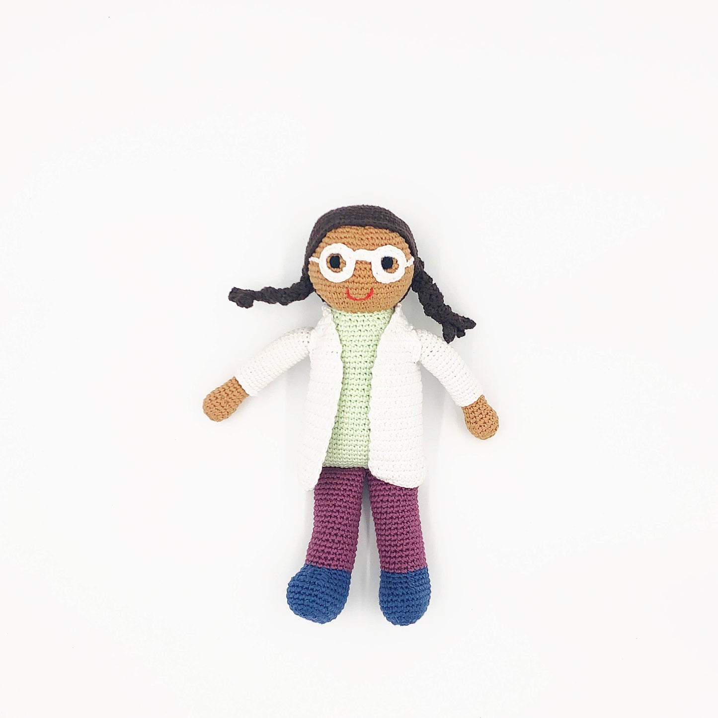 Pebblechild large doll-scientist