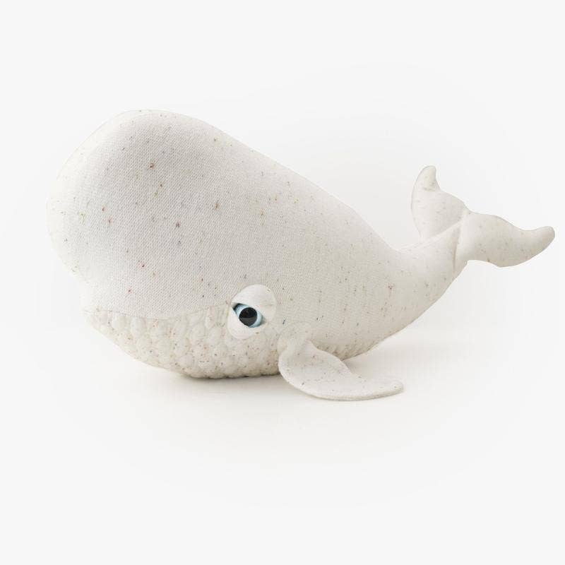 Big Stuffed Stuffed Animal  The Beluga Big Freckled