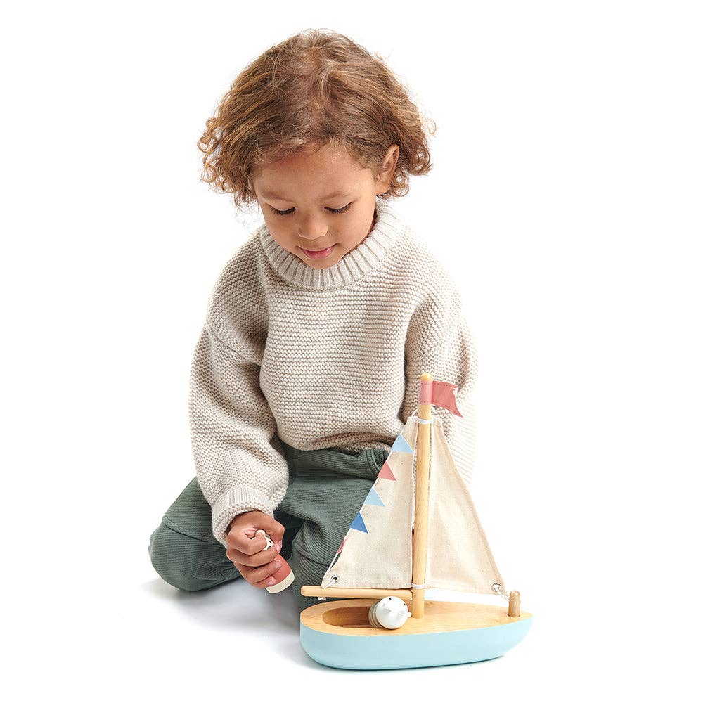 ThreadBear Tender Leaf Sailway Boat