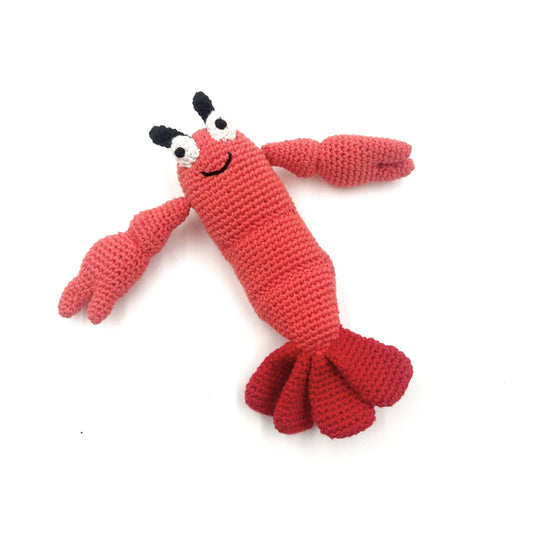 Pebblechild Toy Lobster rattle