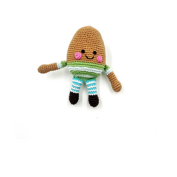 Pebblechild Baby Toy Friendly egg on legs